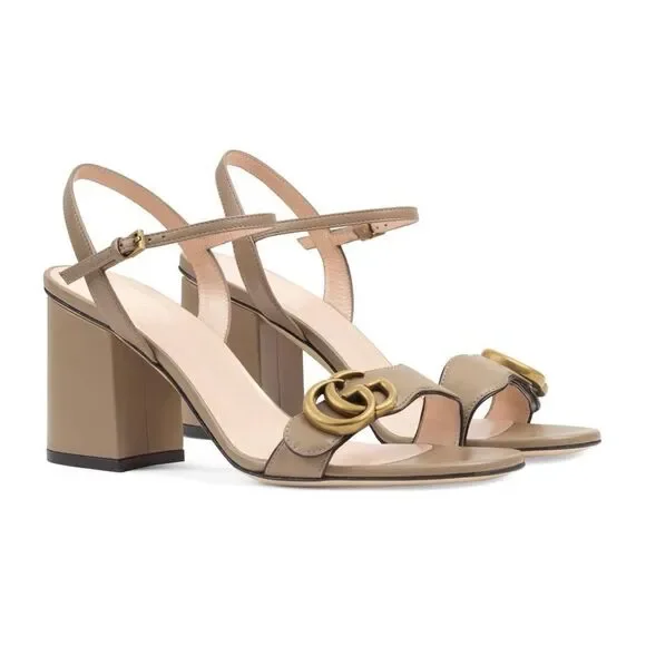 Gucci Mormont heeled sandal - Picture 1 of 12